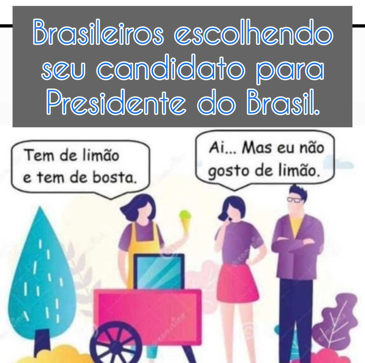 Minha família debatendo política: