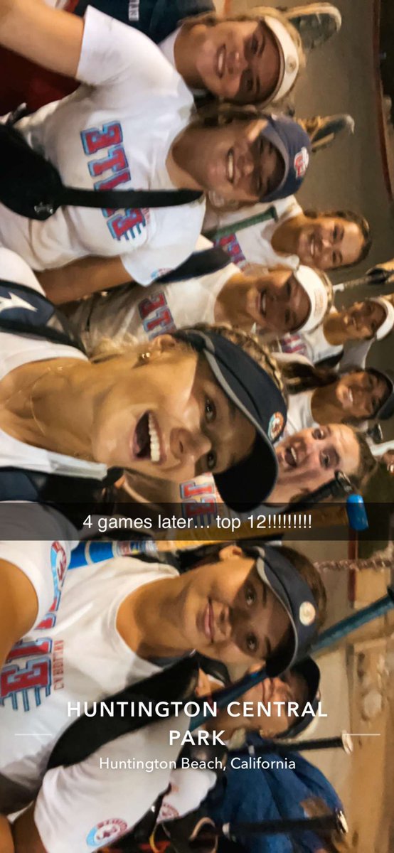 So proud of this team!! Top 12 in PGF Nationals!! See y’all bright and early in the morning at 8! #BeElite