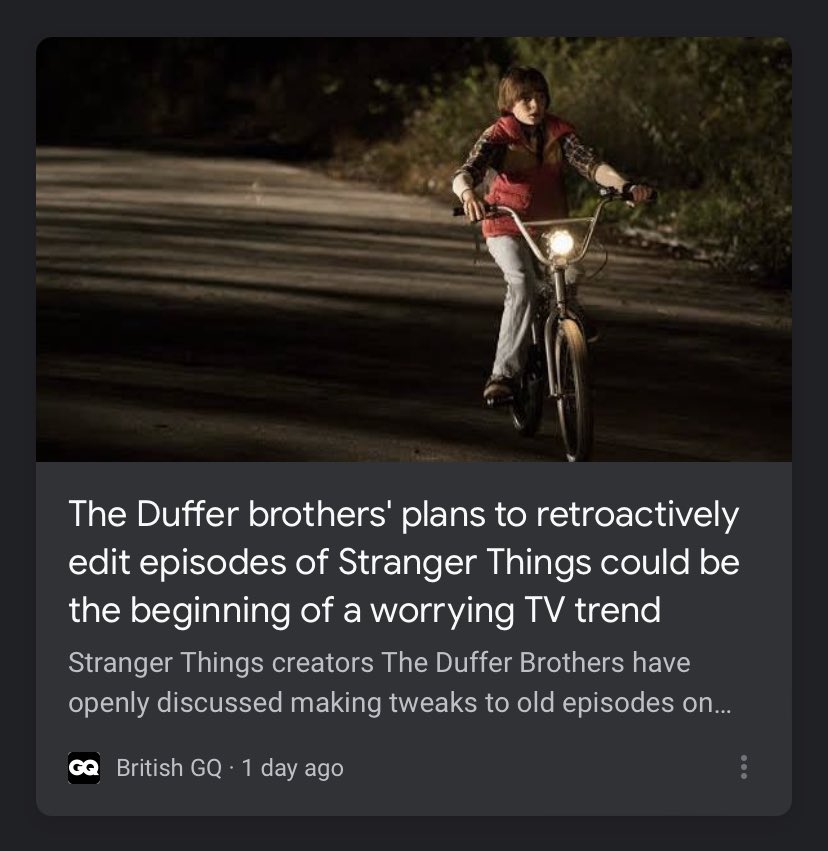 SuperFann33's tweet photo. @Stranger_Things the duffers should instead write it into the script that they forgot his birthday and own up to their mistake, make Will be upset about that and make it a plot point https://t.co/iifU9jqmZA