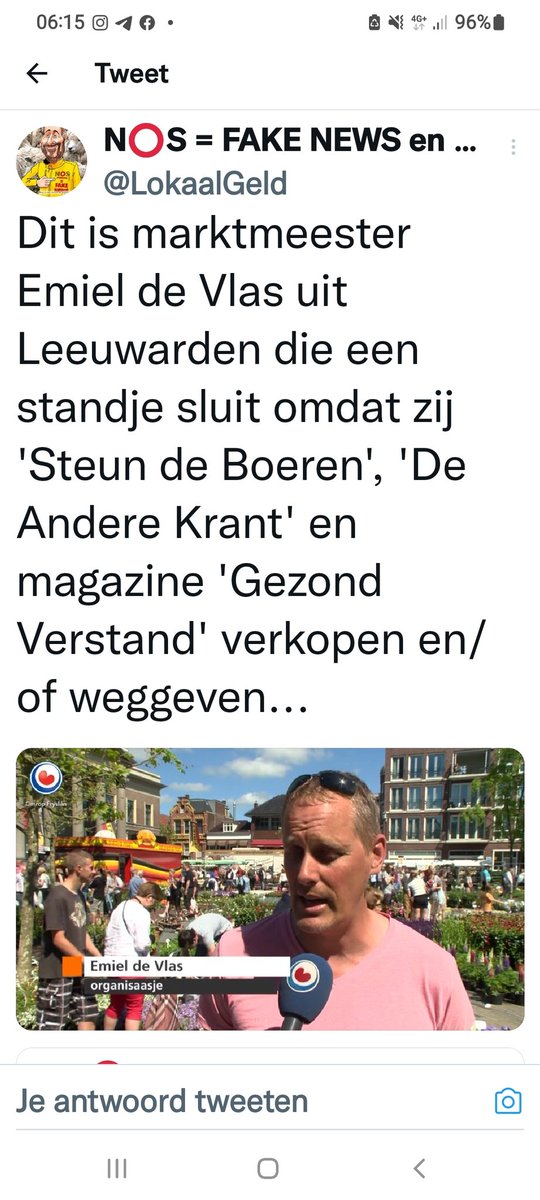 brown_wenden's tweet photo. Schandalig,.. dus marktmeester wil bepalen wat jouw mening moet zijn. Koekoek🤡
#boerenprotesten #Leeuwarden #marktmeester #censuur #steundeboeren #boeren #deanderekrant https://t.co/Lb5KrvAgHZ