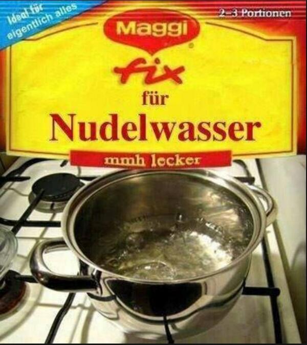 PeterRockaFella's tweet photo. @Schlafschaf123 @ALB_GOLD @Barilla Mit #MaggiFix für #Nudelwasser wäre das nicht passiert! https://t.co/YEw3slRn5G