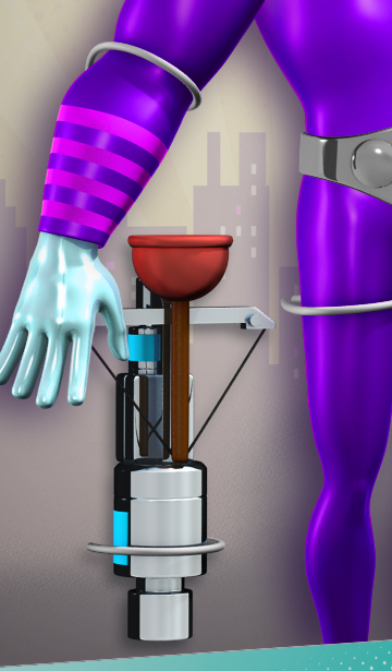 HAVE YOU SEEN THIS⁉️👀 

Metaverse Man is always prepared for battle and is equipped with a very rare 'Crossbow Plunger' 🪠 

A much-needed weapon to quickly plunge evil foes in the face!

What other weapons does the world of Metaverse Man have in store for us? 🔮🦸🏻‍♂️

#NFT #NFTs
