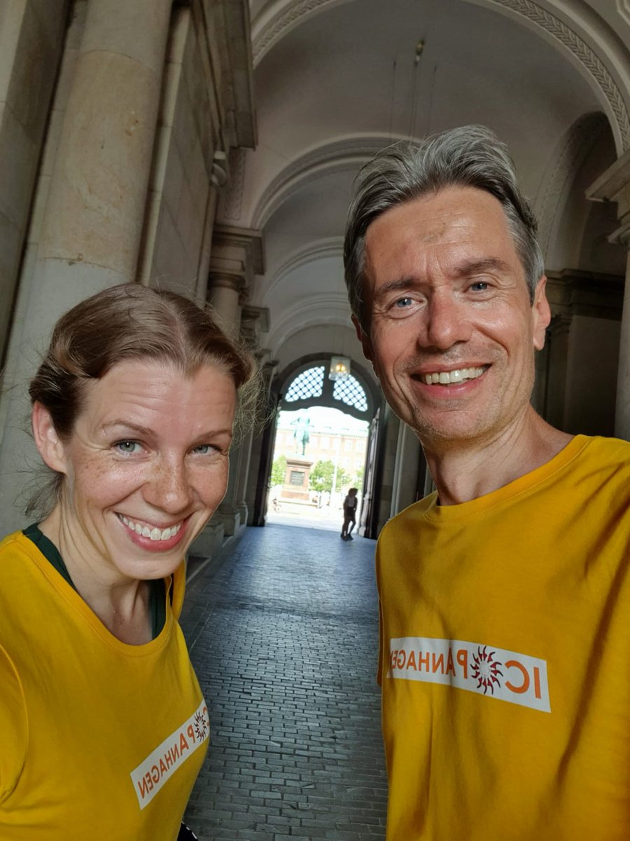 Copenhagen is 💛🧡 and meeting in person is optimal for networking, but there are sometimes barriers to traveling. That's why #ICOPAnhagen is hybrid! It's possible to participate fully virtually. #YellowTshirts kindly ask all to spread the word about the virtual option! Please RT