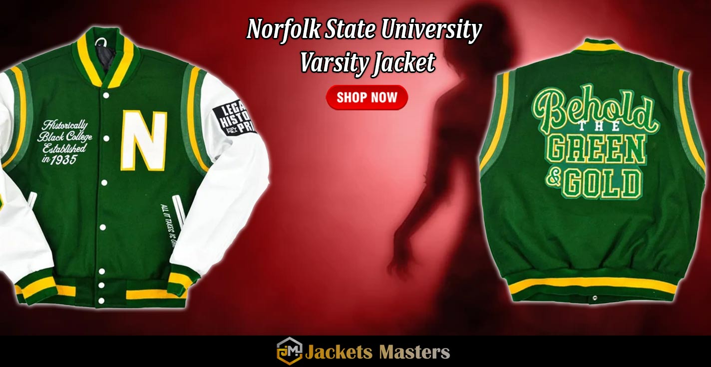 Norf Varsity Jacket (Yellow, Black)