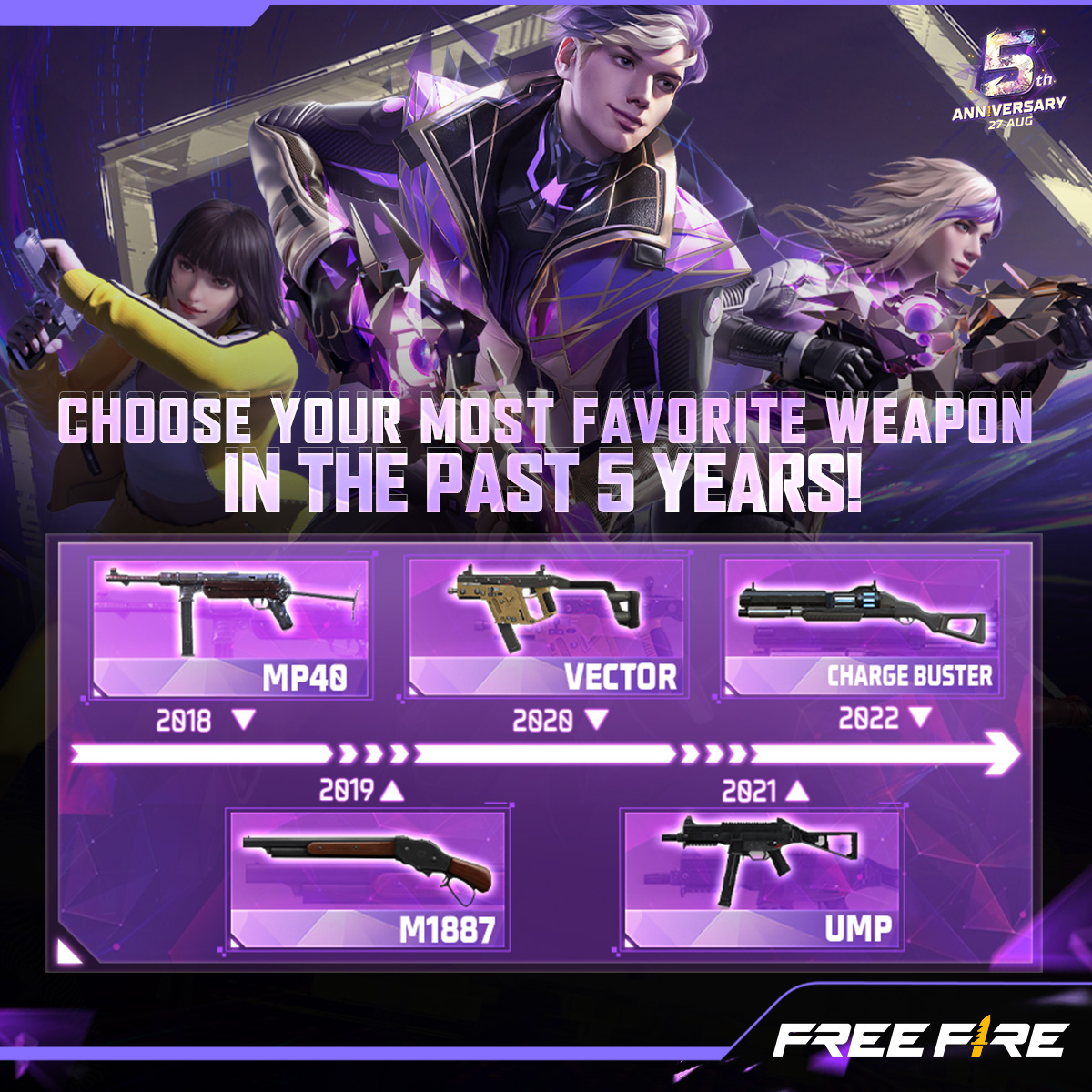 Garena Free Fire - Sextou no Free Fire 🤣🔥 ‍‍ Já reuniu seus amigos para  tentar alcançar aquele Booyah! hoje? Ta esperando o que?, marque ai nos  comentários aquele seu amigo que