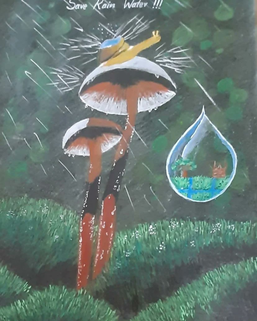 CauveryFor's tweet photo. #jalshaktiabiyan #rain 
Students’ ExNoRa Club organizes Jal Shakti Abiyan: Catch The Rain 2022, Poster Making Competition on the topic “Catch the Rain, Where it falls, When it falls.” 50 Students from various departments actively participated on 28th July. https://t.co/xF9FL5rW2Z