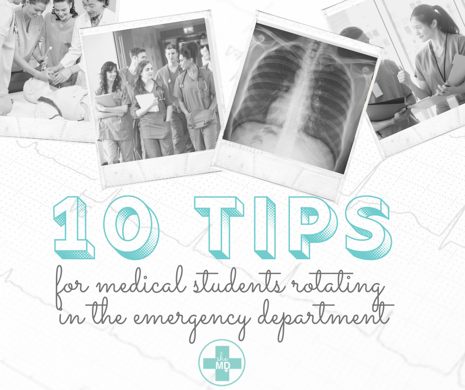 Dr. Diana Mora (<a href="/DMoraMD/">Diana Mora</a>) shares her top 10 pieces of advice for ⁠#EmergencyMedicine bound Medical Students! ⁠

bit.ly/2EPmnXs
#sheMD #WomenInMedicine #MedStudentTwitter