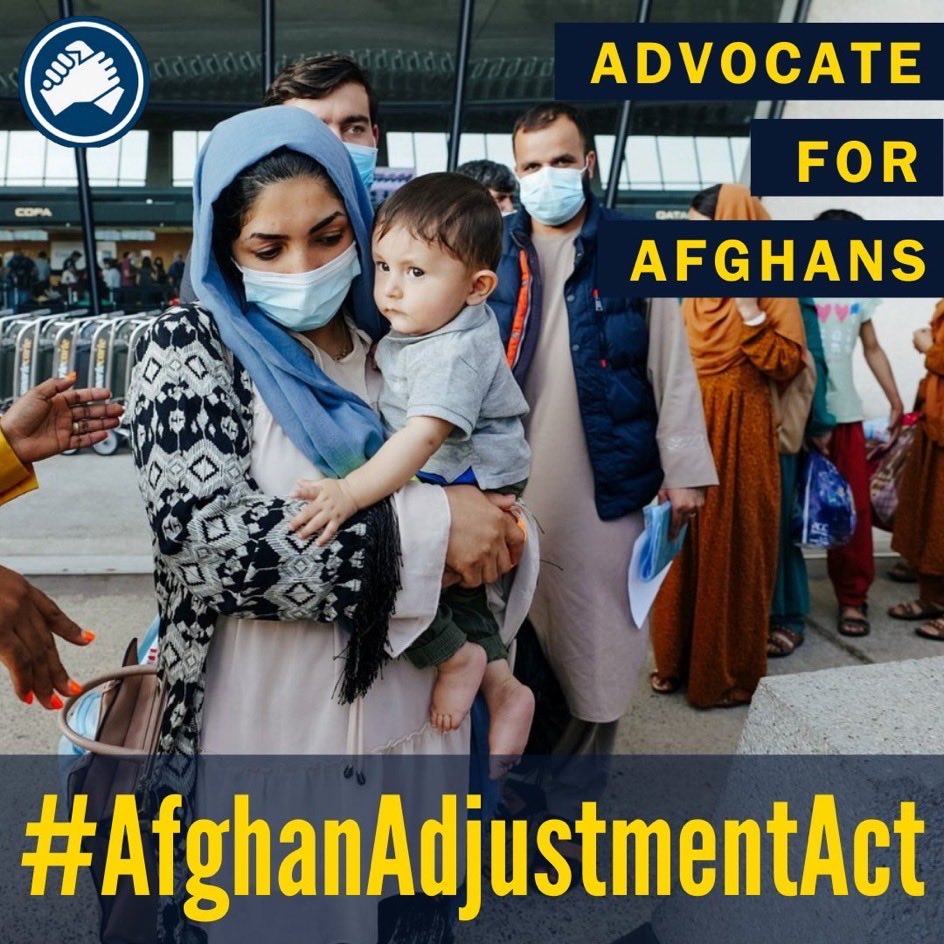 #WeeksOfAction
#OneYearLater
#ShonaBaShona
#KeepThePromise
#AfghanAdjustmentAct
#EvacuateOurAllies
#FinishTheMission