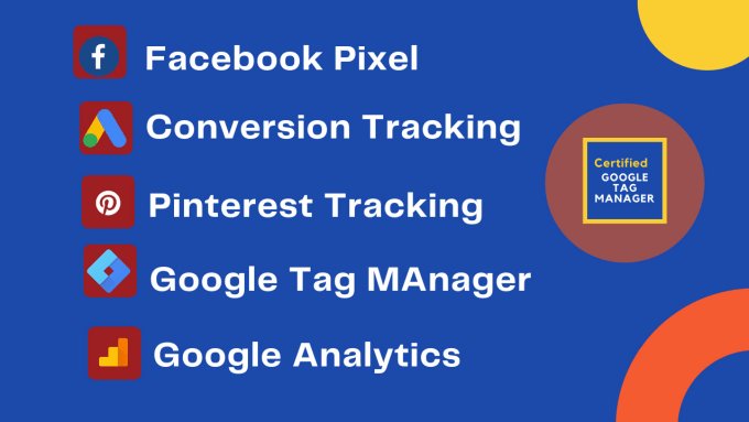 amtahmina67's tweet photo. Hey,
Looking for someone to add Google Tag Manager on your website and then implement Analytics on it or to add any other Tracking tag i.e Facebook Pixel ETC
Well, you just landed on the perfect service for your requirementt Tracking
Video Tracking
Form Submissions
Phone no. https://t.co/ElZ0QhpURe