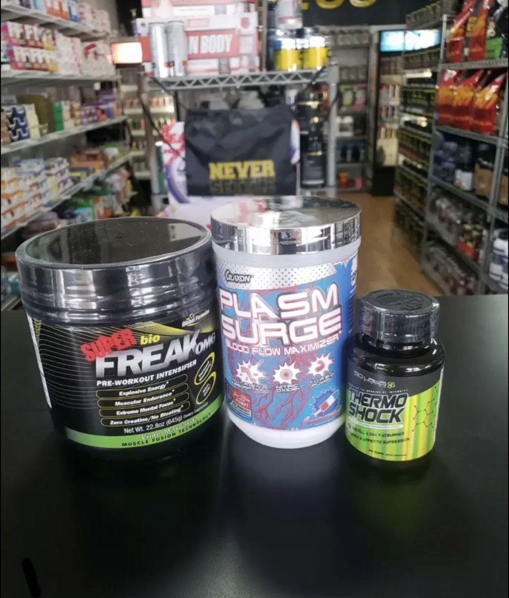 suppawave's tweet photo. Sport Supplements Nutrition Store WareHouse Online 💪🏆🏃🏃‍♀️💥🔥
-
-
Gain natural muscles, burn fat, increase your day to day energy, have a better health and live a better life with the best nutrition in the planet 🌎 contact us for free professional advice and fitness mentoring https://t.co/JmXW02fe4P