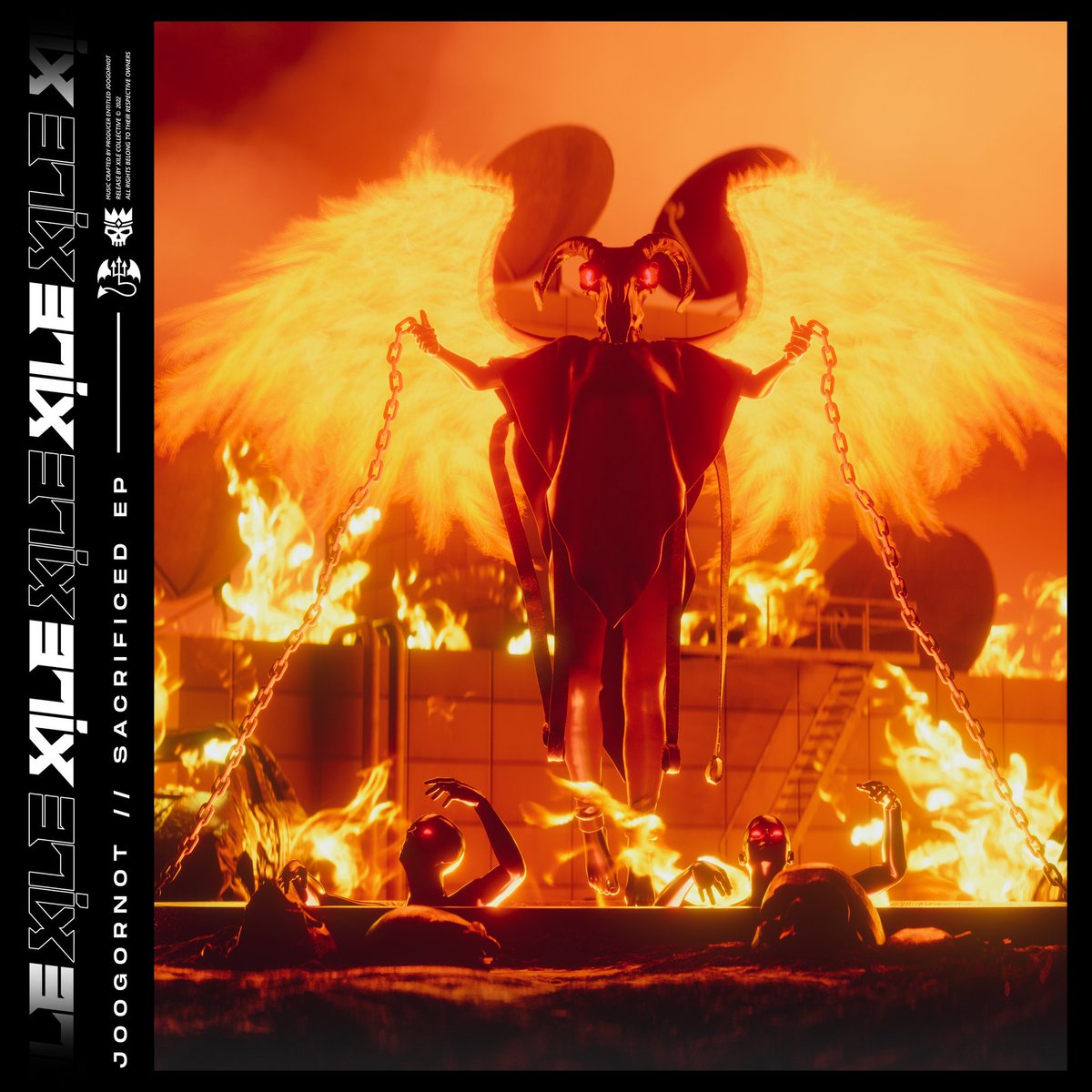 The Sacrificed EP is out now on all major streaming platforms 💀 these are some of  the heaviest tracks I have ever put out! Link in my bio 👀