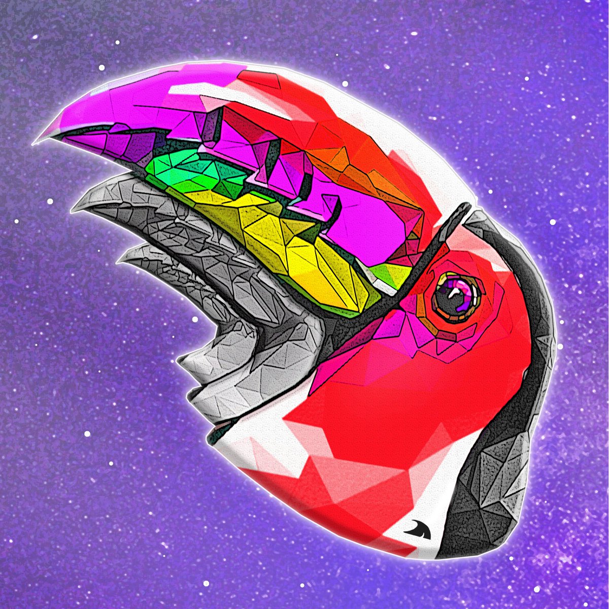 CyberSeaGlass's tweet photo. 'Toucan #60' ONLY .015 #ETH 
#Polygon ⛓️ NO GAS FEE! 🌌

Visit https://t.co/zYv01K3bXX 💜
5 Animals • 500 (1/1) #NFTs 

#OpenSea #NFTcommunity #NFTcollection  #NFTproject #NFTart #PolygonNFTs #Toucan https://t.co/9zqm79snxj