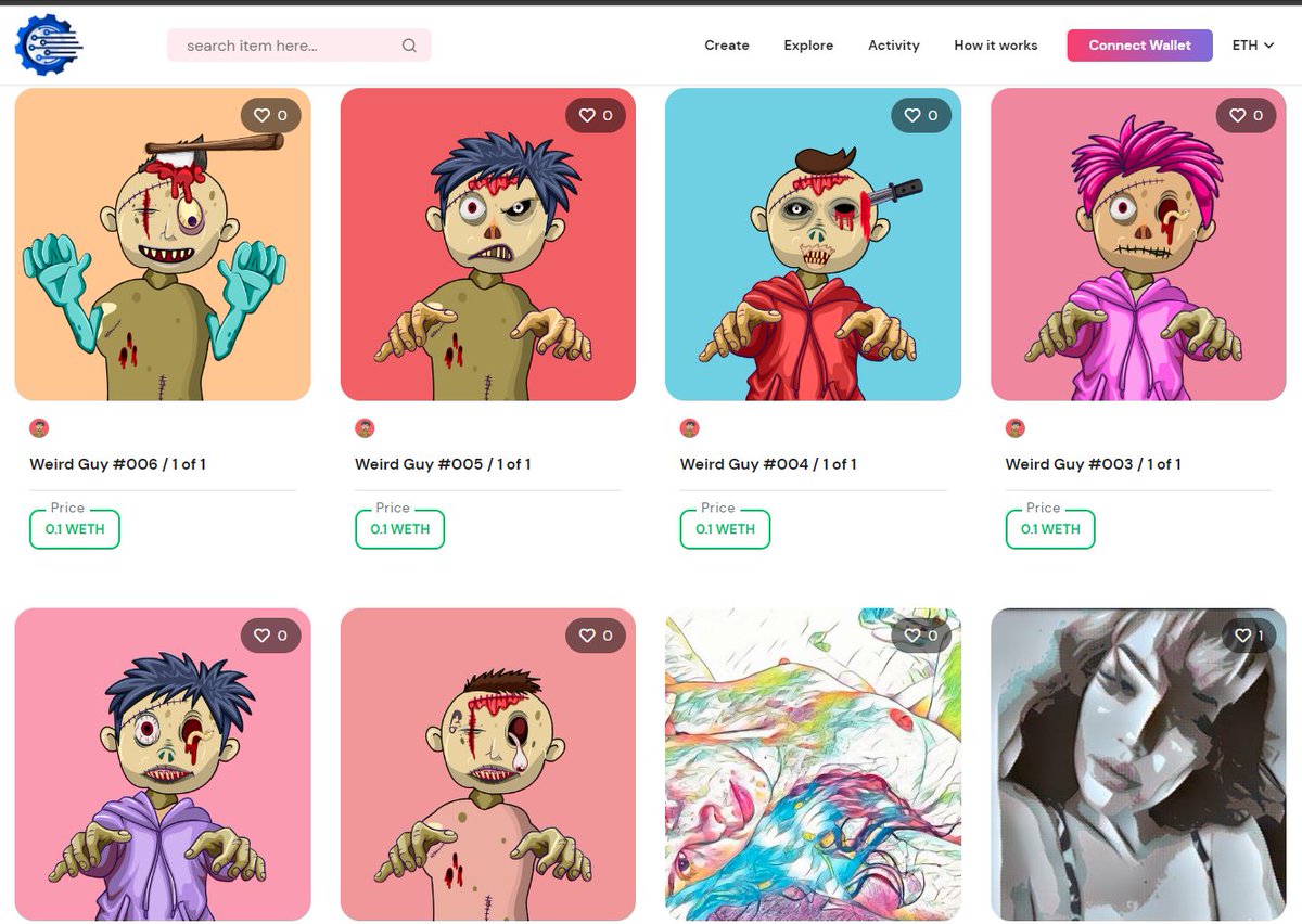 #BlueBitIO #NFT is premiering #WeirdGuy. 

That's pretty much how I felt all week! LOL

nft.bluebit.io