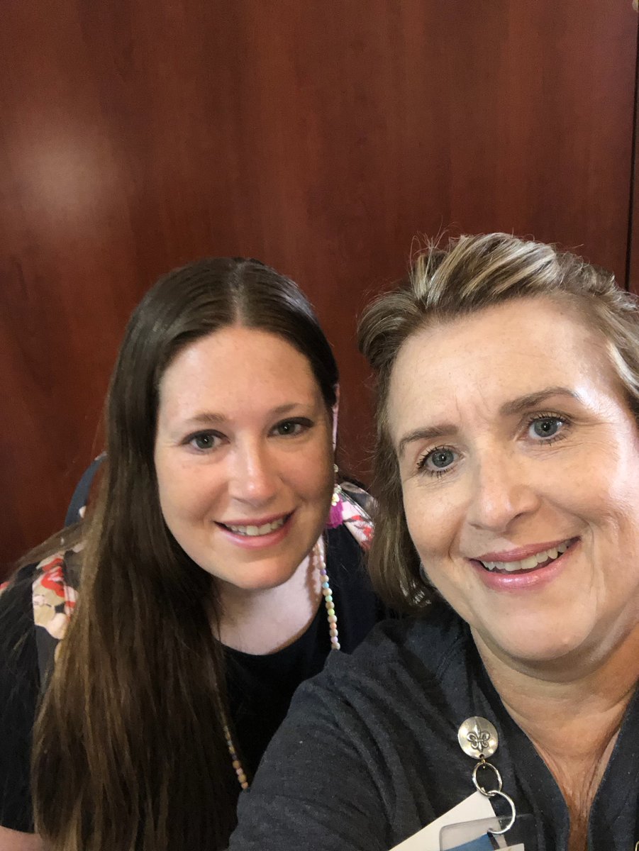 Look who I ran into during the CFISD RRR training! <a href="/JoJohnsonLEARN/">Jo Johnson M.Ed.</a> was one of my favorite instructors <a href="/uhdowntown/">UHDowntown</a>. What an honor to finally be joining her at a teacher session. All the hard work is being celebrated in many new ways! <a href="/WarnerCFISD/">Warner Elementary</a> <a href="/CyFairISD/">Cypress-Fairbanks ISD</a>