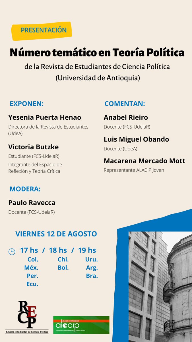 nanosrobaina's tweet photo. Hoy compartimos con tremenda alegría la presentación fruto de ese trabajo colectivo.

Se pueden inscribir por acá para acceder al zoom:

https://t.co/8Iko0DLw2Q https://t.co/senIE5VttG