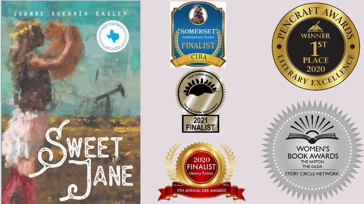 jeasleytx's tweet photo. Evocative and heartfelt, Sweet Jane exudes vitality. Joanne Kukanza Easley tells a compelling tale of redemption and forgiveness with just enough Texas to make you yearn for home. #whattoread #novel

📣 @eBookLingo
📚 https://t.co/GiUnbsnhr6 https://t.co/DFEwDBEQfo