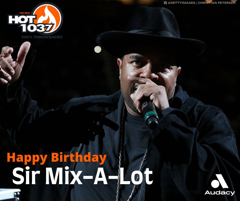 Happy birthday to one of the best in the biz, Sir Mix-A-Lot! Thanks for putting Seattle on the map! 