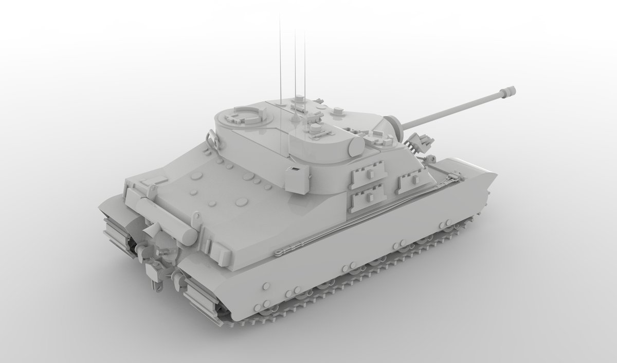 DimTinchik's tweet photo. 3д для паперової моделі A39 Tortoise (максимальний варіант)
#3D #Rhinoceros #KeyShot #papermodel #papercraft #WorldofTanks #WorldofPaperTanks #hardmodel #Ukraine #madeinUkraine https://t.co/xeKZnSkp9j