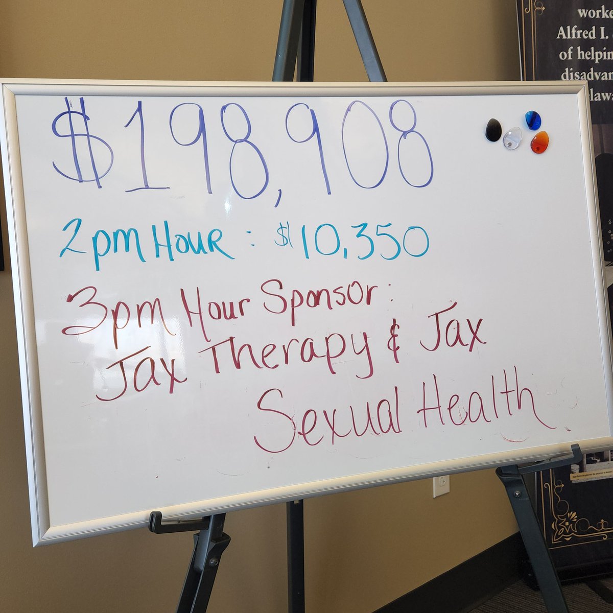 KOAJeana's tweet photo. 2PM UPDATE: $198,908! 🎉 We're so close to that $200,000 mark!

Help local families in the cancer fight by donating to the Child Cancer Fund NOW:

CALL: 855-636-6877 or **1045
AUCTION: https://t.co/reqiOLrIWc 

@WOKVNews @ActionNewsJax @951wape @easy1029jax https://t.co/ulgzJ7jHmW