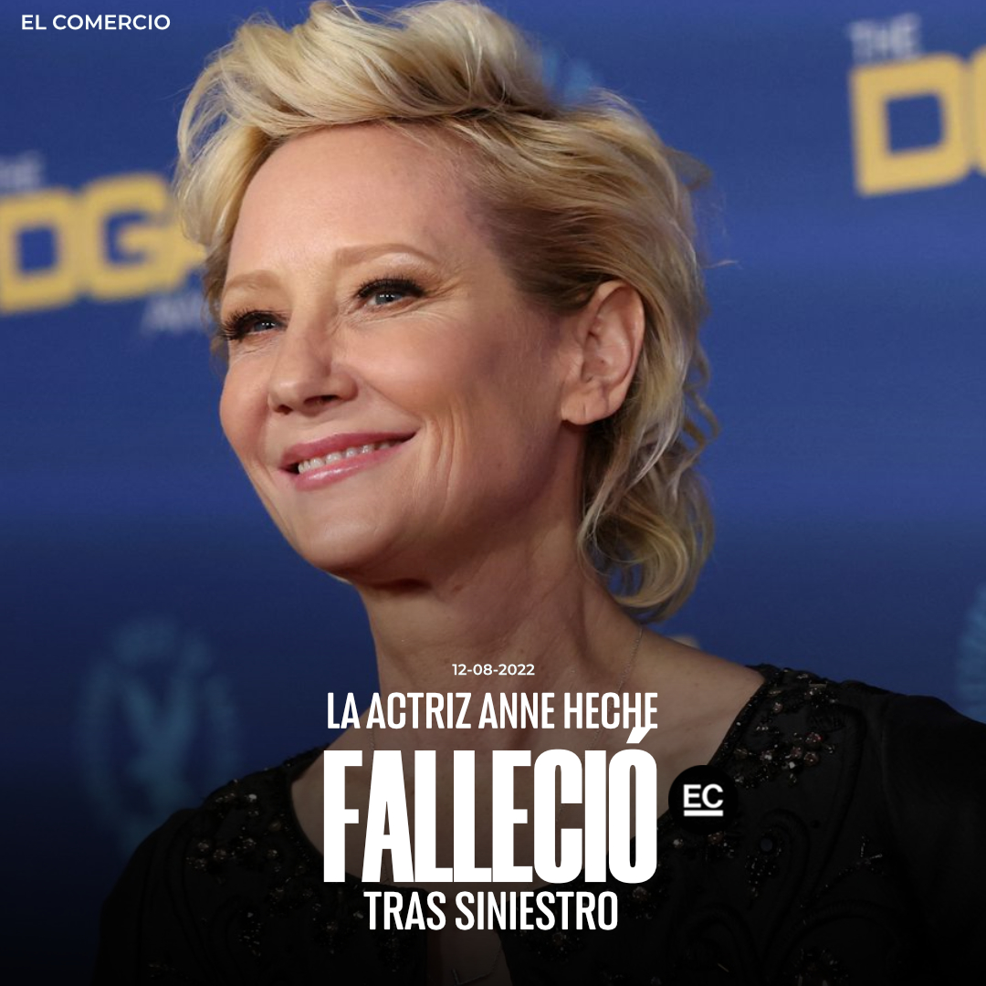 elcomerciocom's tweet photo. Anne Heche murió luego de permanecer en coma, tras un grave siniestro de tránsito. La actriz fue pareja de Ellen DeGeneres » https://t.co/rQOXzPcr1a https://t.co/ZdKvHROfO9