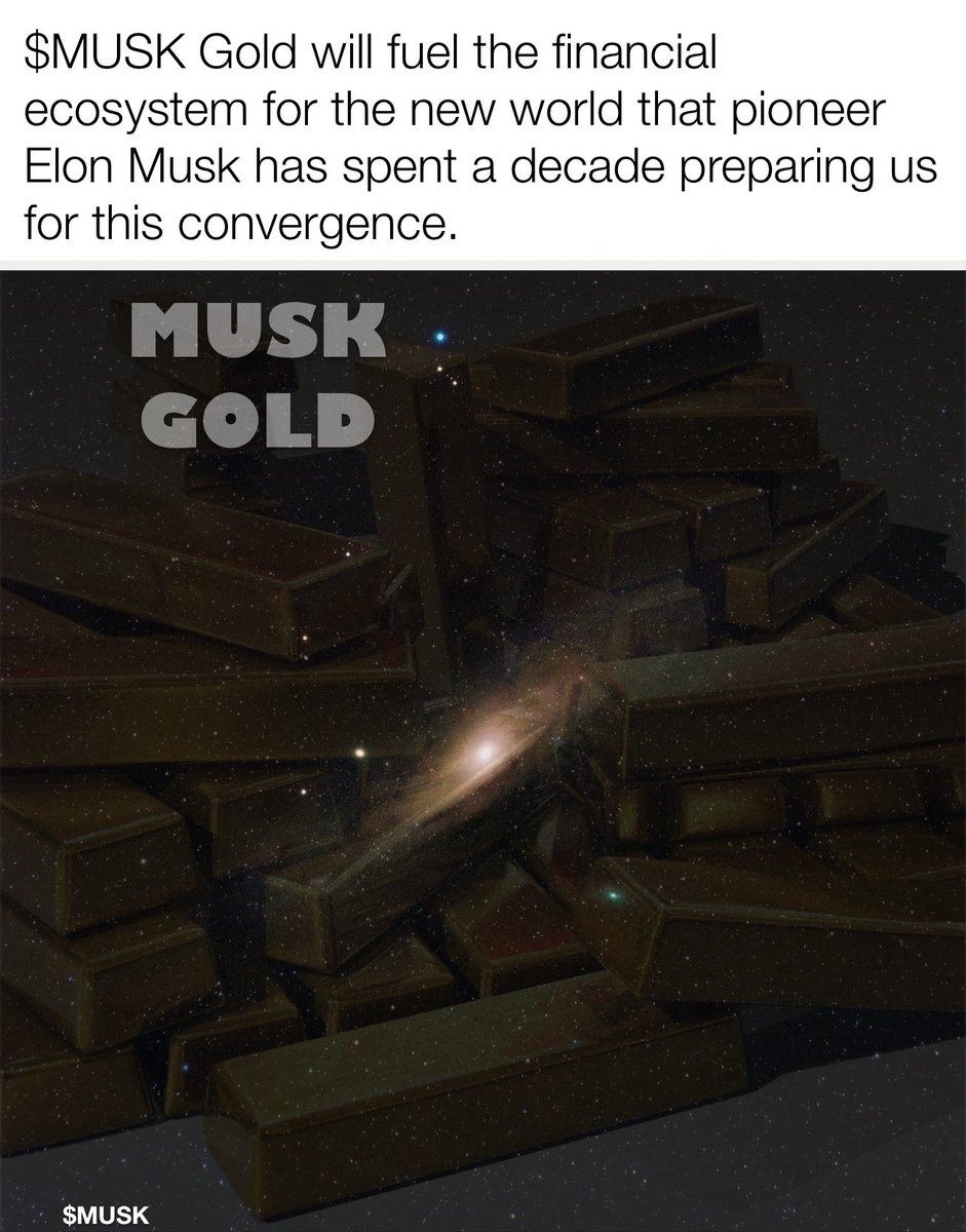 ThunderboltGon's tweet photo. @CharlieShrem @DruidVentures $musk #muskgold https://t.co/bLlOCjoCfW