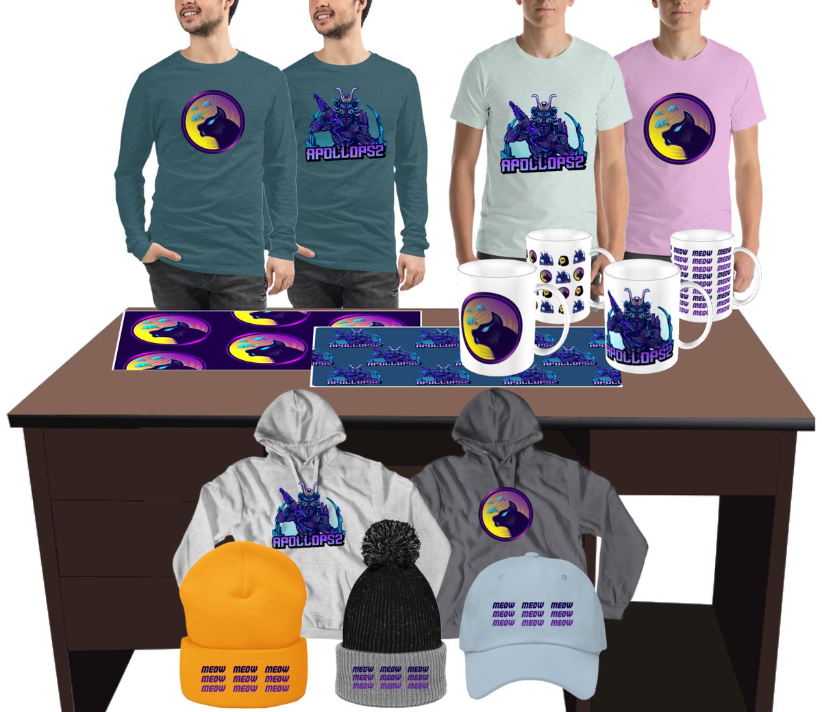 Apollo_PS2's tweet photo. Happy to announce the release of the ApolloPS2 Merch Store! Check it out @ https://t.co/4fXKbi80RT

You'll find t-shirts, hoodies, mouse pads, mugs, hats, and more with ApolloPS2 &amp; VKTZ branding! BONUS: If subscribed to my Twitch, all merch items are sold at cost! #planetside2 https://t.co/e93NNcI9sx
