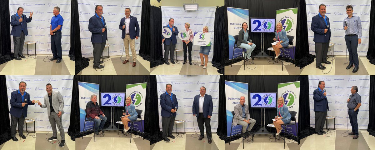 It's that time of year…Face to Face is almost here!💚

John Fairley &amp; the Hospice Team are on site at The MediaPlex today, getting ready for our 20th Annual #FaceToFace Kick Off Show!

It may not kick off until Monday, but you can show your support early: bit.ly/3SIedkL