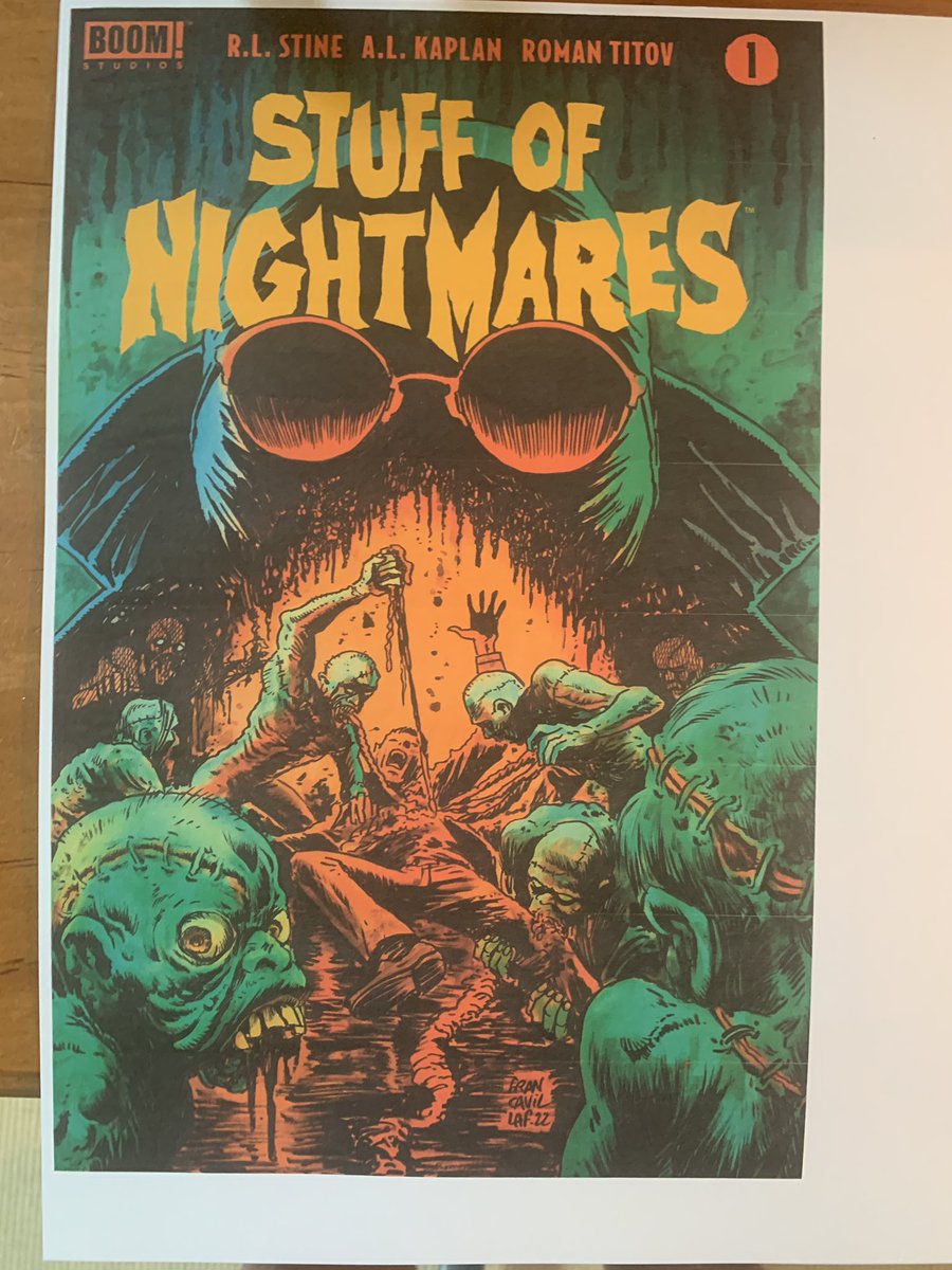 Please keep the kids away! My first horror comic for adults will be out in September.