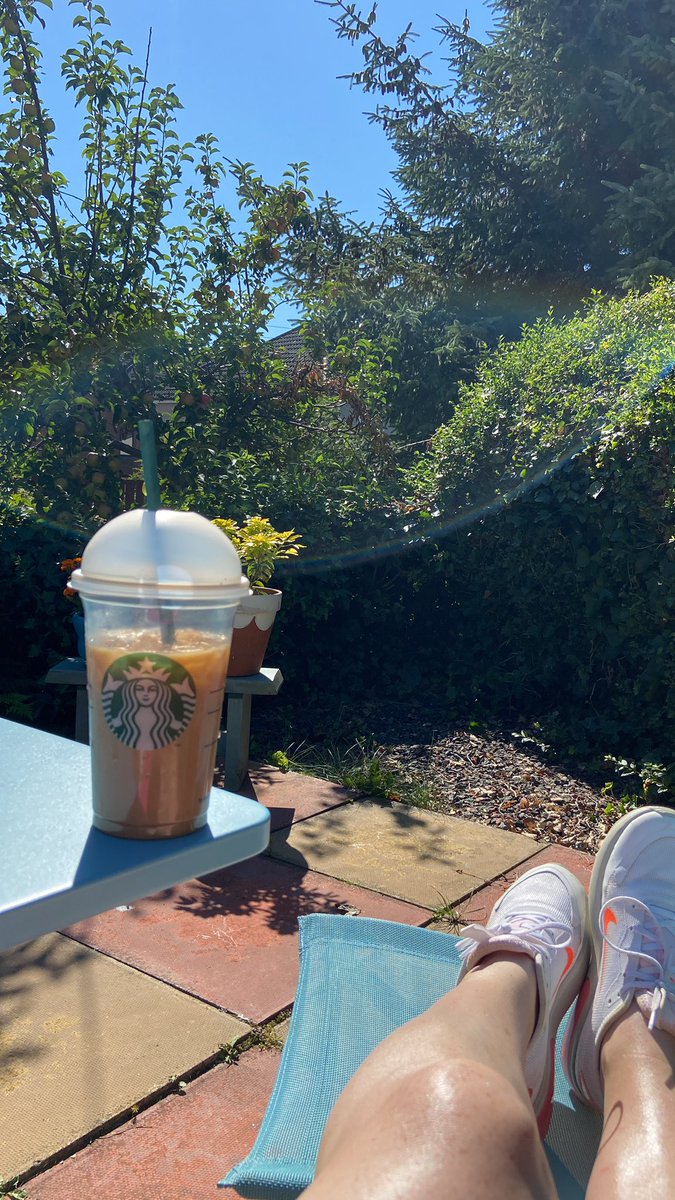 MadeleineM34's tweet photo. Making the most of my last weekday off this summer… ☀️☕️ back to reality on Monday! https://t.co/Kg2HD90vl0