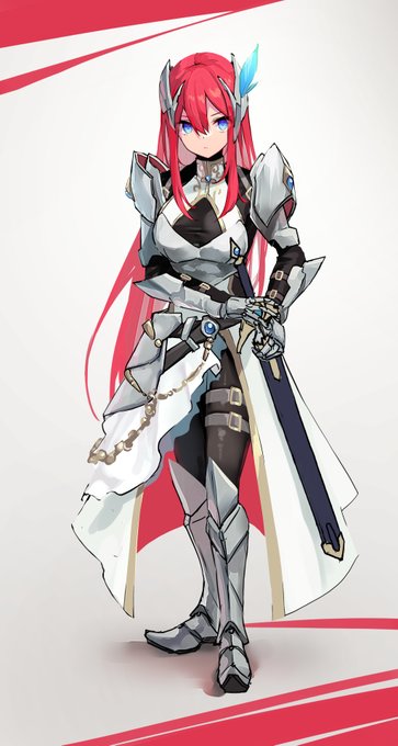 ❤️⚜️鎧の下は全身タイツな女騎士ちゃん⚜️❤️ 