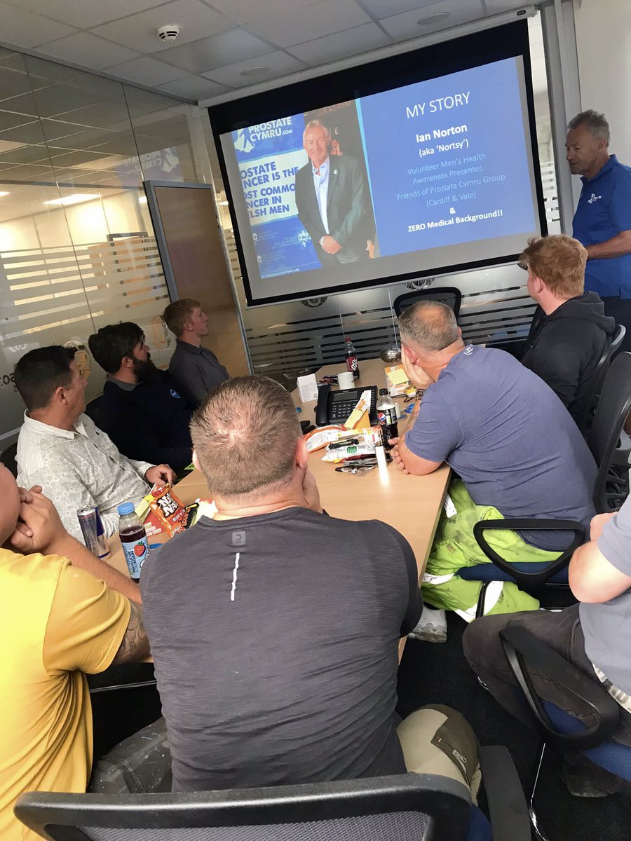 GroupStephenson's tweet photo. @ProstateCymru attended our office in Bridgend last week to raise awareness of prostate cancer π
#prostate #prostatecancer #prostatecancerawareness #prostatecymru #awareness #health #menshealth #loveconstuction #stephenson #stephensongroup #teamstephenson #oneteam https://t.co/Bgf89URTX6