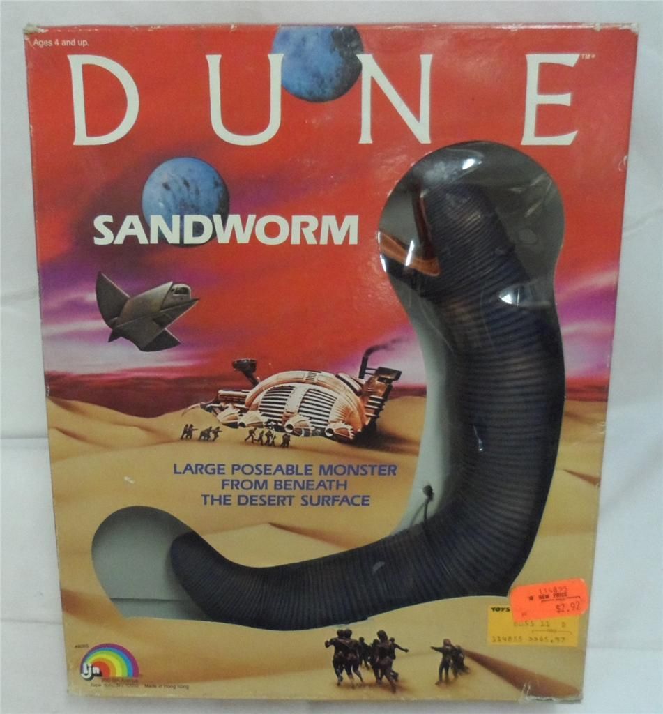 CommodoreBlog on X: Dune Sandworm toy for kids. Wait a second