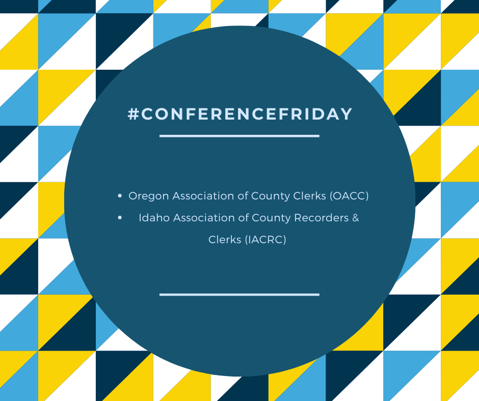 RunbeckElection's tweet photo. Hello! #ConferenceFriday here reminding you to look for us at the following events📢 See you next week! #Oregon #Idaho https://t.co/vWJPYSXkdK