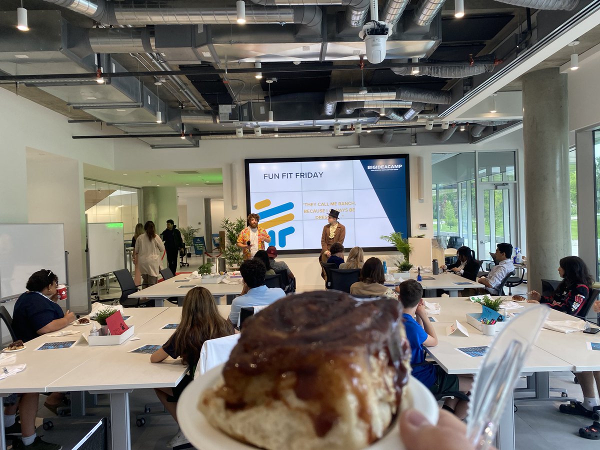 BigIdeaCampSK's tweet image. What better to kickstart Day 2 of Big Idea Camp 2022 than Cinnamon Buns + fun fit Friday 🥋

Stay tuned to this 🧵for everything we get up to on Day 2️⃣!!
