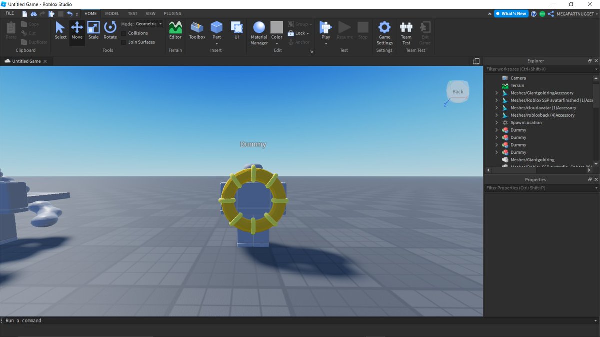 NomrayWhite's tweet photo. @Roblox 2 New back blings! Can I get that invite to UGC? https://t.co/QL57CuzPXC