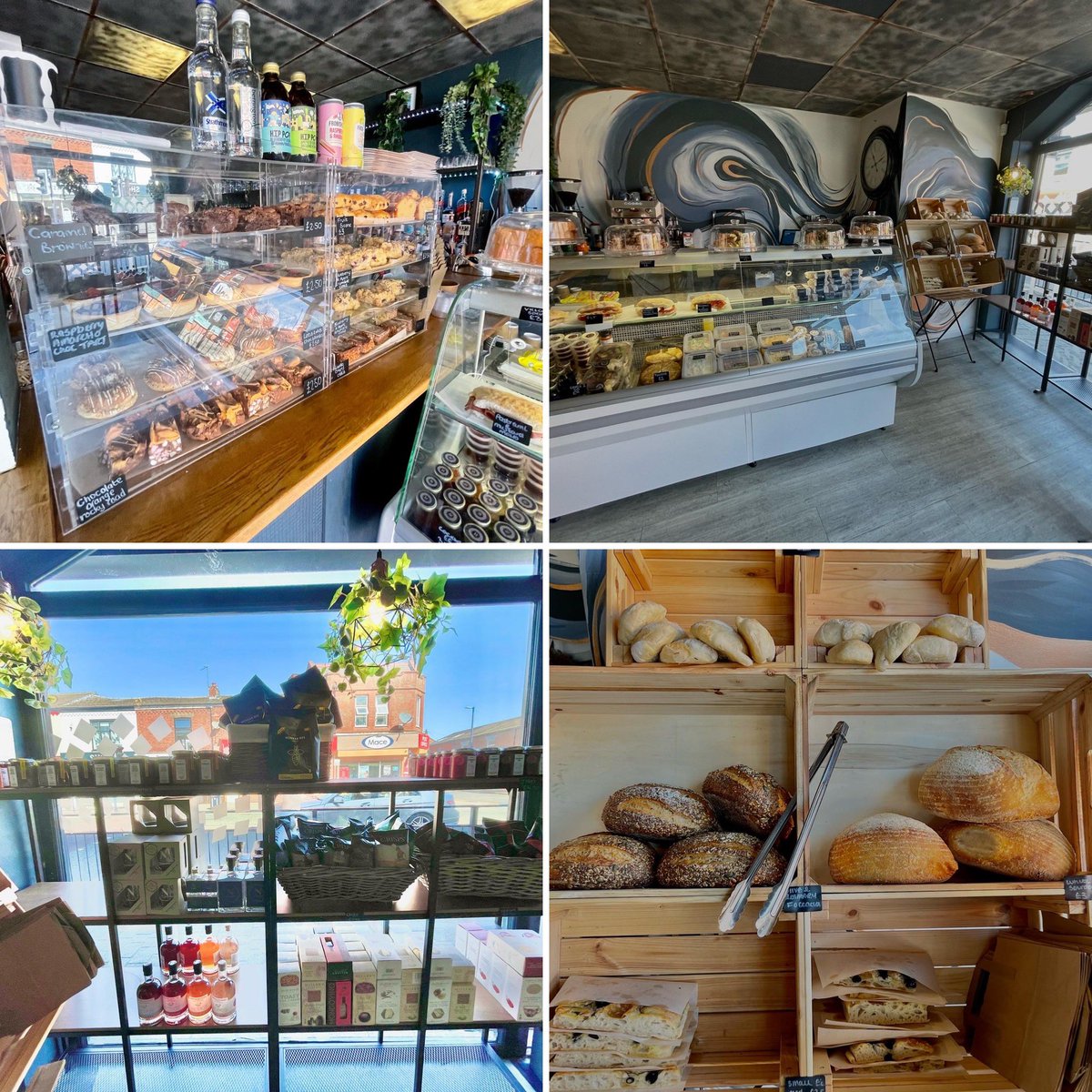 GwynneMP's tweet image. Wishing Jack &amp;amp; Amy good luck with their latest endeavour: reopening the deli (which was a BIG success over lockdown) alongside their brilliant bar - and the benefit this time is you can eat (and drink) in too. Come and support the latest addition to #DestinationDenton 🍞🍮🍰🍷🍽