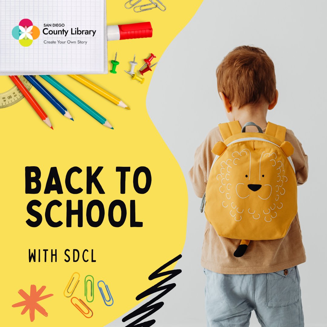 San Diego County Library tweet media