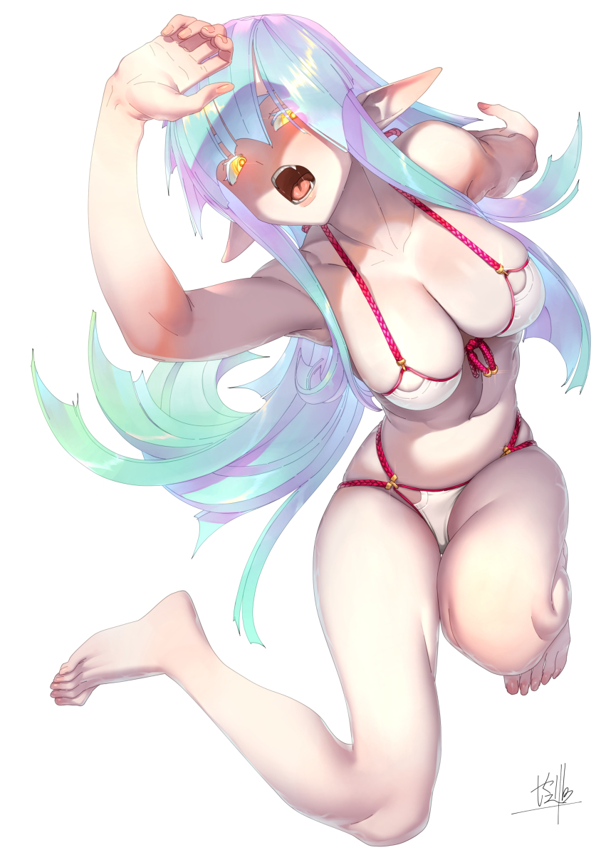 暑中だか、残暑見舞い申し上げます。 #エルフ #水着 #おっぱい #暑中見舞い #残暑見舞い https://t.co/uTUnGIY7TP 