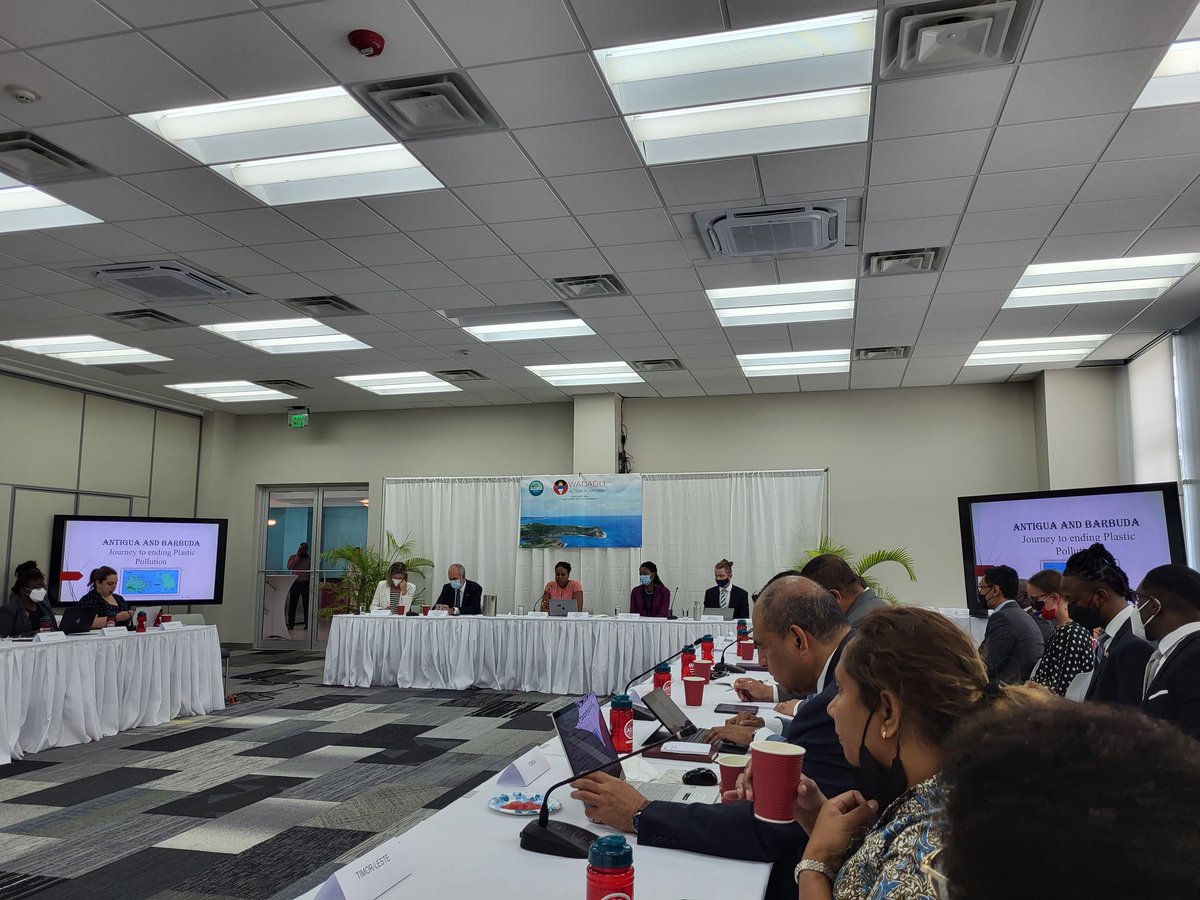 mahesituated's tweet photo. The #WadadliActionPlatform held in #AntiguaandBarbuda was an exceptional deep dive for me. As an #AOSISFellow & #Seychelles representative it was excellent to have our 2day discussion so well structured & seemlessly flow from one topic to the next. Hats off to the @AOSISChair 1/2 https://t.co/BoIKgnzLBZ