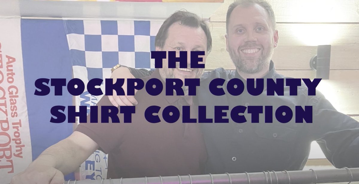 The Stockport County Shirt Collection tweet media