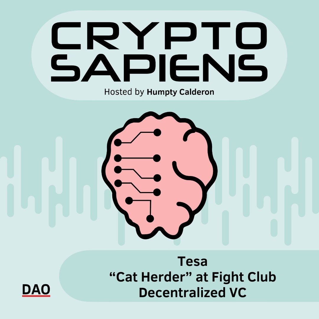 onchain_creator's tweet photo. 🚨 New Pod -Decentralized VC @defin00b joins @humptycalderon🧠 to talk venture #DAOs ,@fight_club_vc's🥊 upcoming public mint  and the 2nd venture analysts education cohort.

Thanks for comping on the pod.🔥

#NFT #web3 #scalinginfluence
Listen &amp; Share 👇https://t.co/AbYIT2OTgZ https://t.co/KdVWOvOTJc