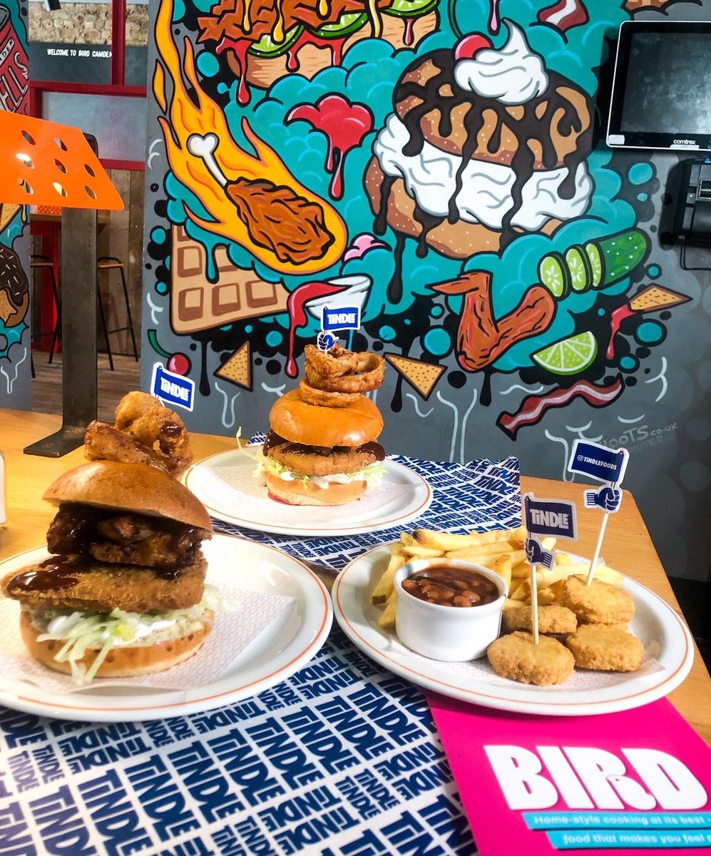 Introducing TiNDLE Burgers and TiNDLE Nuggets with plant-based chicken. Fully vegan and ridiculously delicious!

@tindle_foods

#tindlefoods #veganfoods #plantbased #plantbasedfood #veganlunch #veganlunchideas #londonrestaurants #portsolent #hempsteadvalley