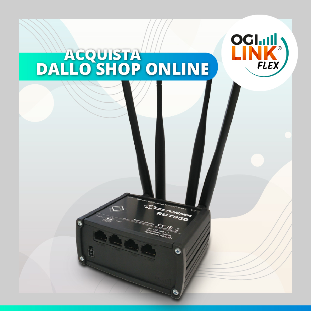 OGILink's tweet image. Sullo Shop di OGILink® puoi acquistare router #TELTONIKARUT950 / Ricondizionato garantito.
1️⃣ Potrai scegliere di acquistare il TELTONIKA RUT 950 singolarmente o abbinarlo al servizio OGILink® FLEX.
2️⃣ In alternativa noleggiarlo, scopri qui shop.ogilink.it