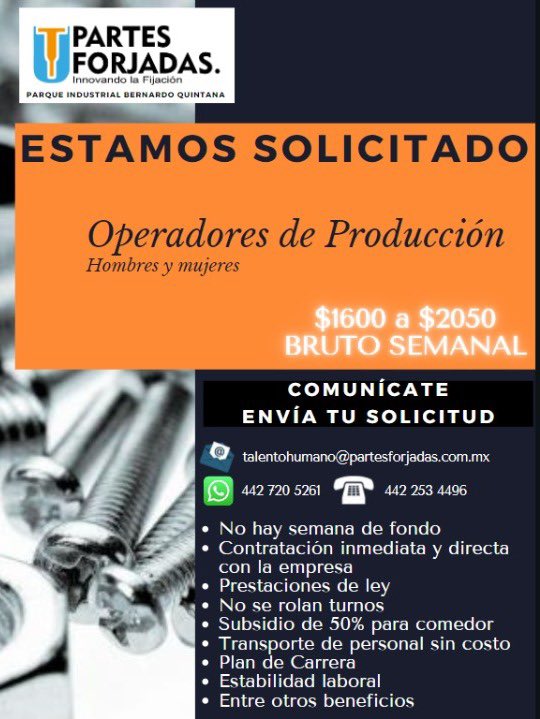 PForjadas's tweet image. Se parte de nuestro equipo