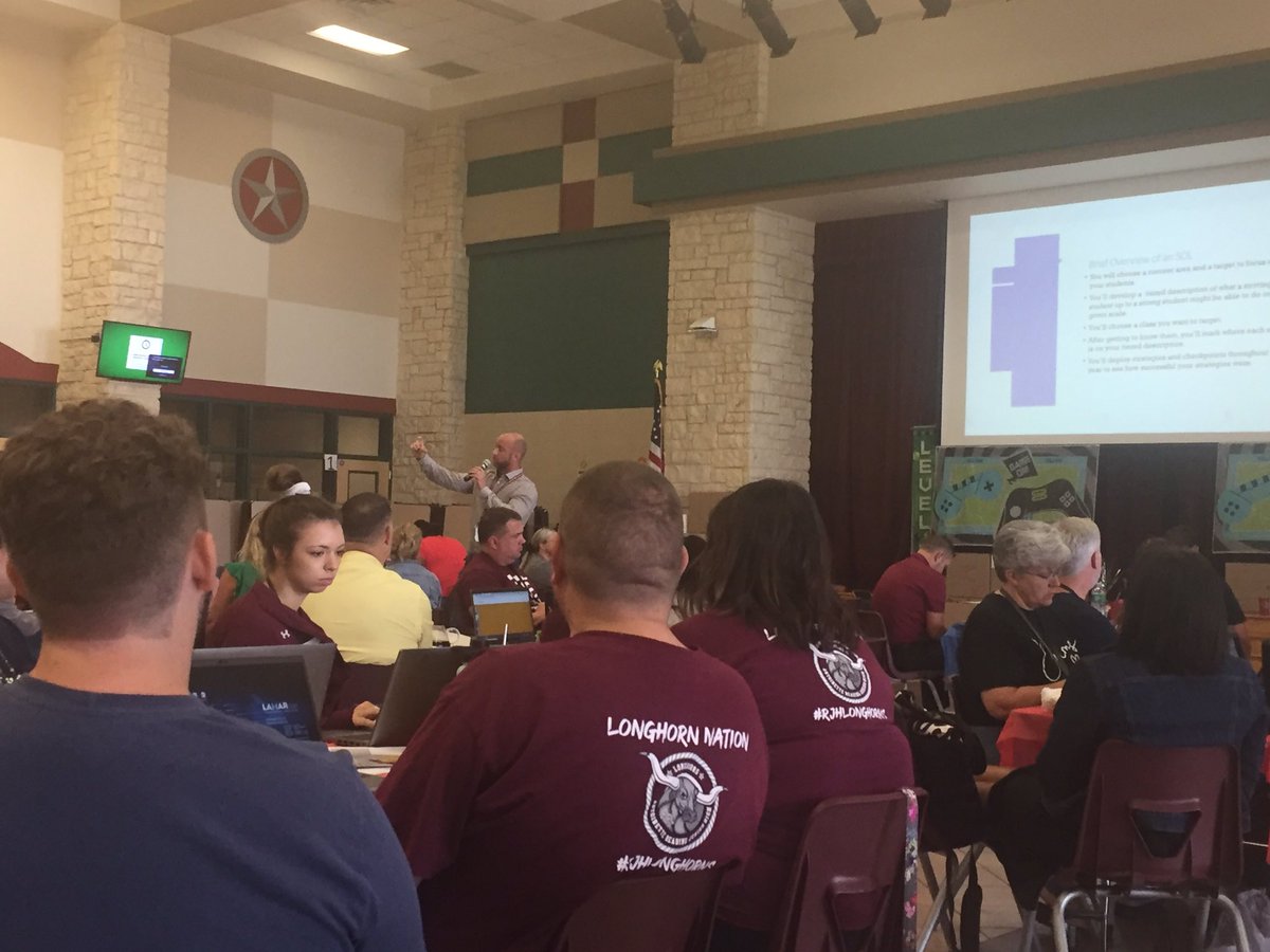 ReadingJRH leading learning! <a href="/RJHlonghorns/">Reading Junior High</a> #Bethe1