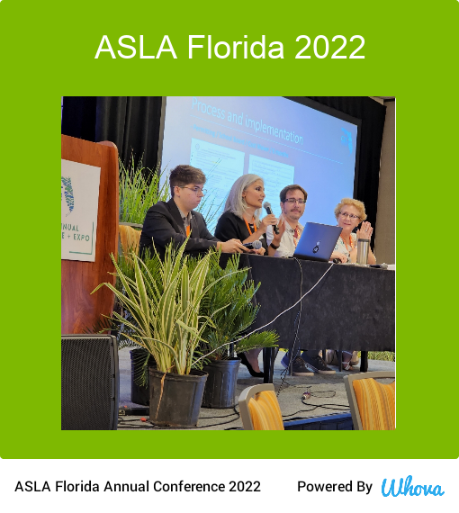 gkwladesign's tweet photo. ASLA Florida ACE Mentor Legacy Project ❤️ the work Ebru, Emily, and the Florida Chapter are doing!  via Whova event app https://t.co/7rkWOlgjM0 https://t.co/vEvIcGygJv
