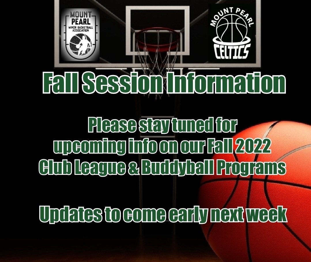 MPMBA1's tweet photo. We are finalizing Fall 2022 details for our 2022 Buddyball and Club League programs. Stay tuned for details next week. We're looking forward a great season of basketball! @NewtownElem @MQWSchool @cowanelementary @SPJH_PE @mpipanthers @paradiseelem @MPSASoccer @mountpearlsport https://t.co/Y4Nw166Hum