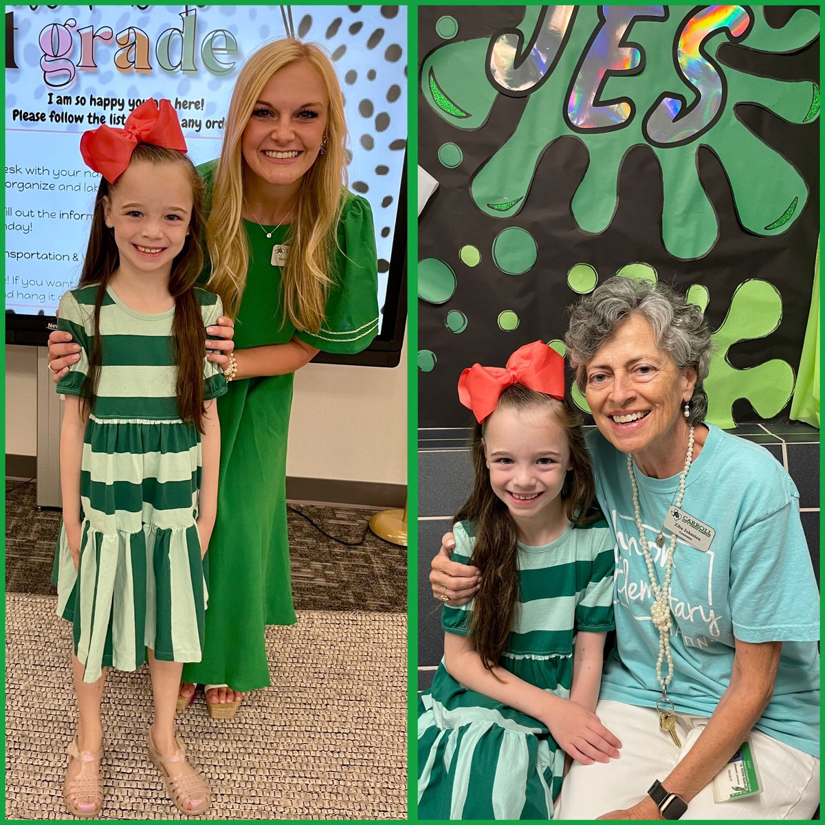 Meet the teacher! We are looking forward to a great year at <a href="/Jack_D_Johnson/">Jack D. Johnson</a>💚🐉