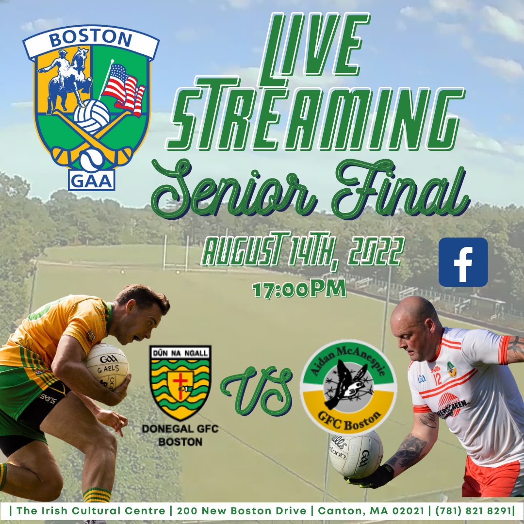 ‼️ Breaking News ‼️ We're Live Streaming the 2022 Senior Men's Football Final here on our Facebook page Sunday from 5pm.. Have you any guesses as to who will be commentating? Comment ⬇️