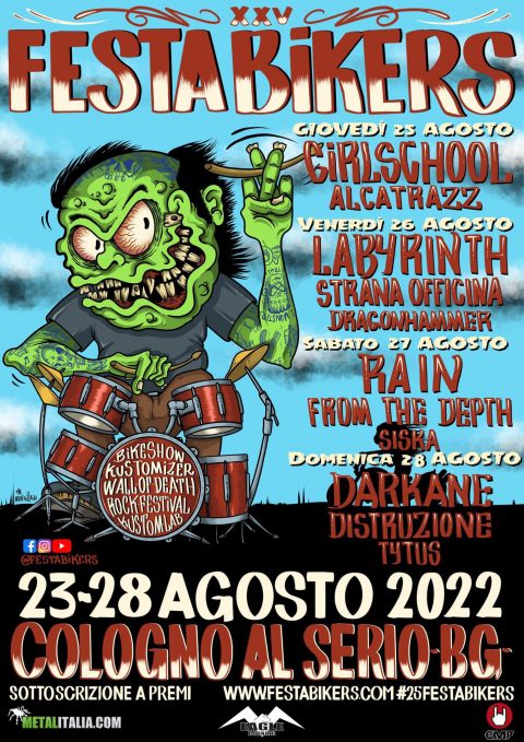 Festa Bikers: i dettagli dell’edizione 2022 con Girlschool, Alcatrazz e altri! metallus.it/news/festa-bik… #FestaBikers #Girlschool #Alcatrazz #Labyrinth #Rain #StranaOfficina #Darkane <a href="/Girlschool/">Girlschool Enid</a> <a href="/Labyrinth/">Labyrinth Official</a> <a href="/RainBologna/">RAIN</a> <a href="/OfficialFTD/">From The Depth</a> <a href="/AlcatrazzReal/">Alcatrazz</a>